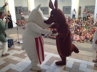 Moomin mamma and Sniff