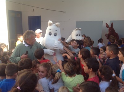 Moomin among friends