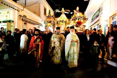 Greek Orthodox Epitaphios procession